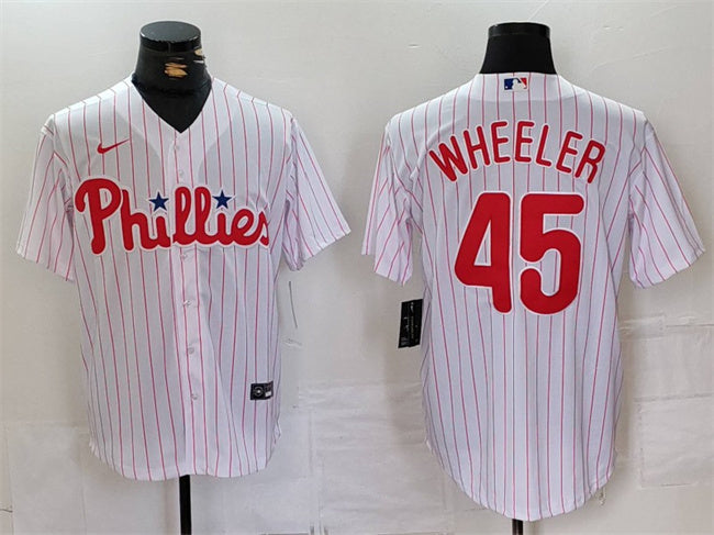 Zack Wheeler Philadelphia Phillies white jersey