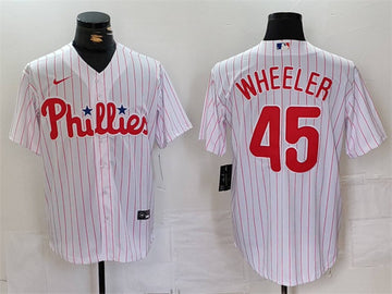 Zack Wheeler Philadelphia Phillies white jersey