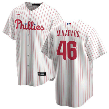 Jose Alvarado Philadelphia Phillies white jersey