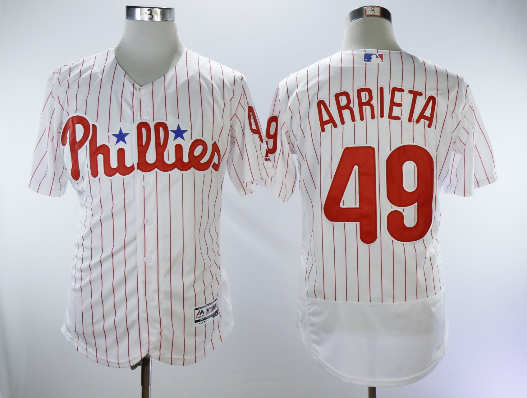 Jake Arrieta Philadelphia Phillies white jersey