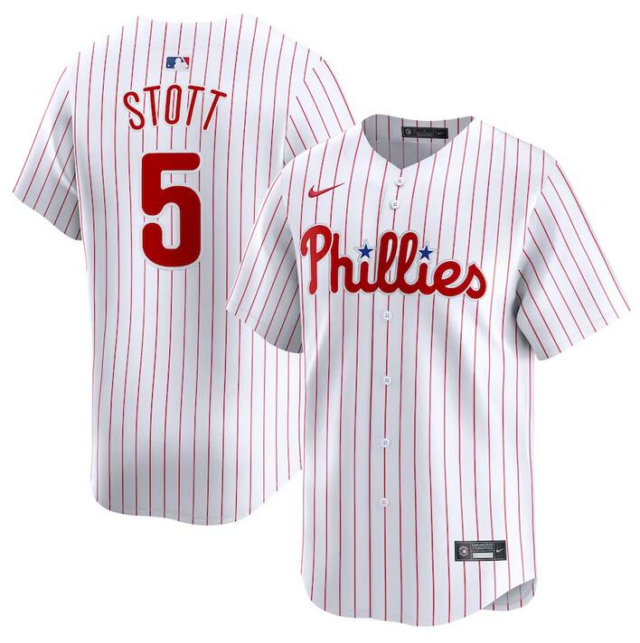 Bryson Stott Philadelphia Phillies white Home jersey