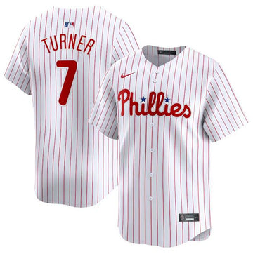 Trea Turner Philadelphia Phillies white Home jersey