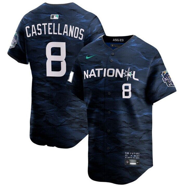 Nick Castellanos Philadelphia Phillies royal All-Star jersey