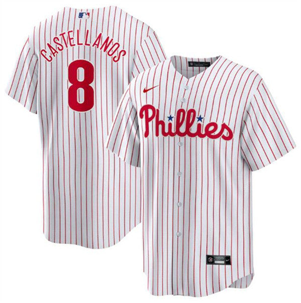Nick Castellanos Philadelphia Phillies white jersey