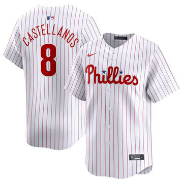 Nick Castellanos Philadelphia Phillies white Home jersey