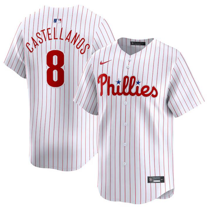Nick Castellanos Philadelphia Phillies white Home jersey