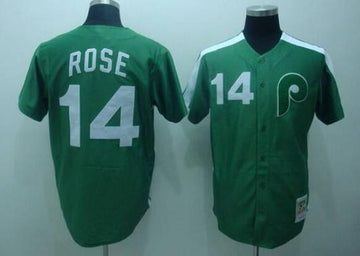 Custom Philadelphia Phillies green Throwback jersey