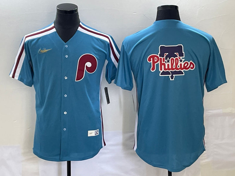 Philadelphia Phillies blue jersey