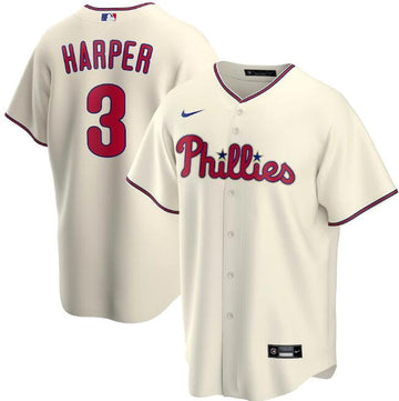 Philadelphia Phillies cream jersey