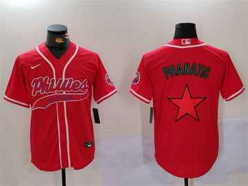 Phanatic Philadelphia Phillies red jersey