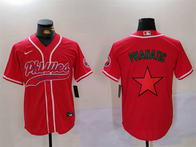Phanatic Philadelphia Phillies red jersey