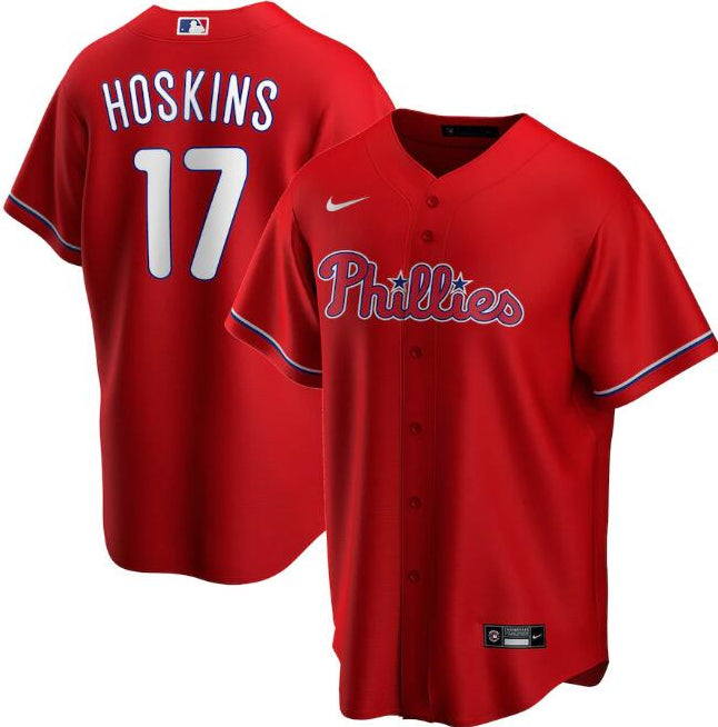 Philadelphia Phillies red jersey