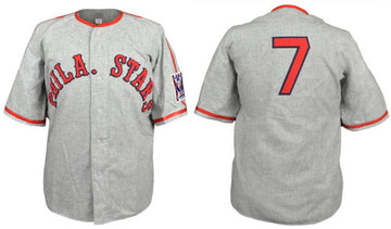 Philadelphia Stars gray Road jersey