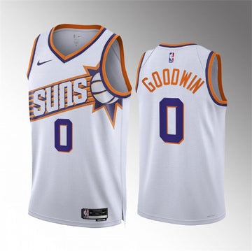 Jordan Goodwin Phoenix Suns white jersey