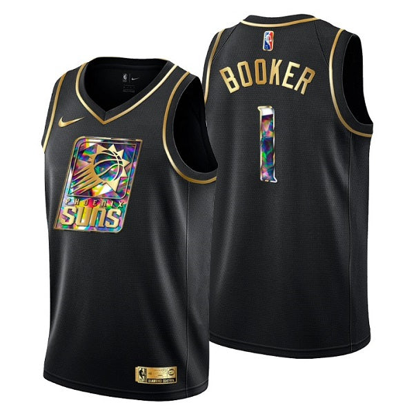 Devin Booker Phoenix Suns black jersey