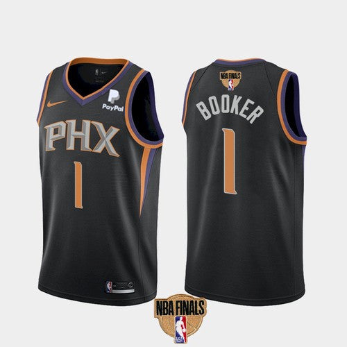 Devin Booker Phoenix Suns black jersey