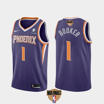 Devin Booker Phoenix Suns purple jersey