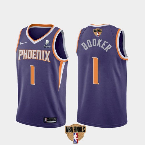 Devin Booker Phoenix Suns purple jersey