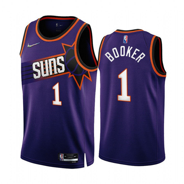 Devin Booker Phoenix Suns purple jersey