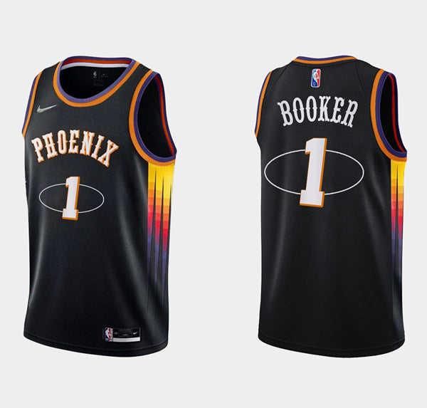 Devin Booker Phoenix Suns black jersey