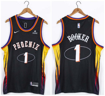 Devin Booker Phoenix Suns black jersey