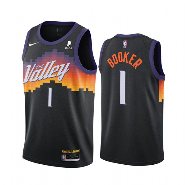 Devin Booker Phoenix Suns black City Edition jersey