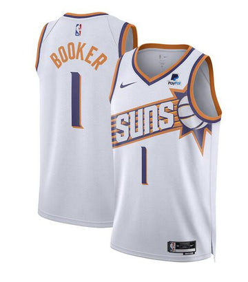 Devin Booker Phoenix Suns white jersey