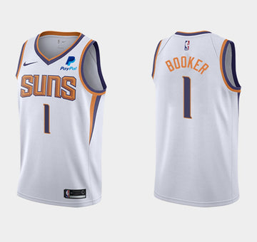 Devin Booker Phoenix Suns white jersey