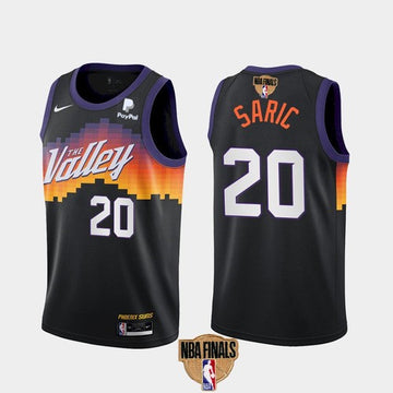 Dario Saric Phoenix Suns black City Edition jersey
