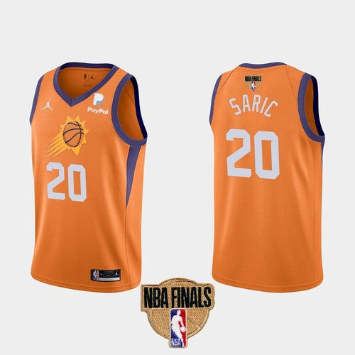 Dario Saric Phoenix Suns orange jersey