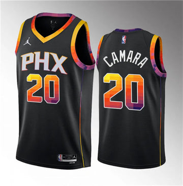 Toumani Camara Phoenix Suns black jersey