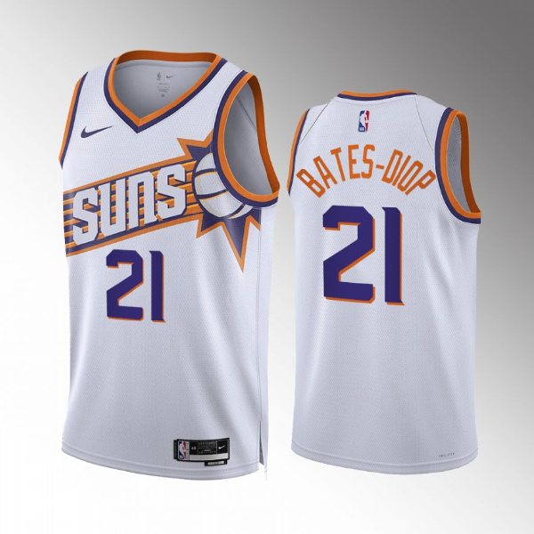 Keita Bates-Diop Phoenix Suns white jersey