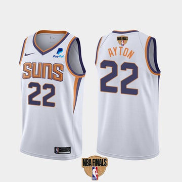 Deandre Ayton Phoenix Suns white jersey