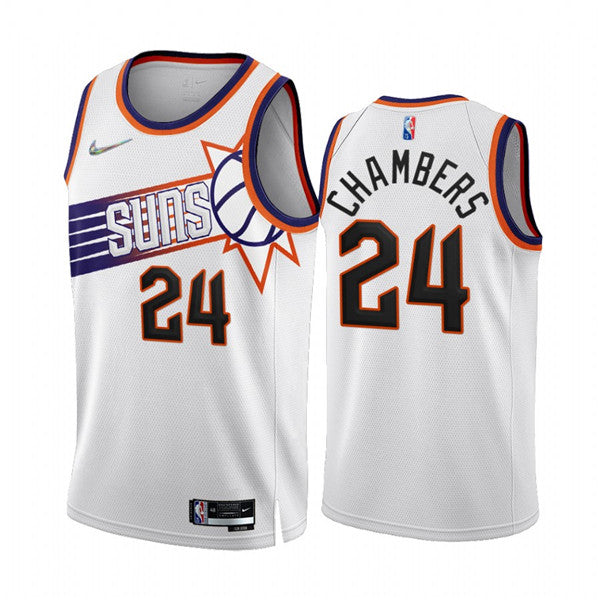 Tom Chambers Phoenix Suns white jersey
