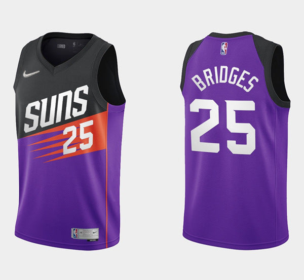 Mikal Bridges Phoenix Suns purple jersey