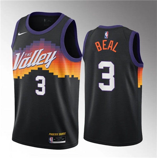 Bradley Beal Balck Phoenix Suns City Edition jersey