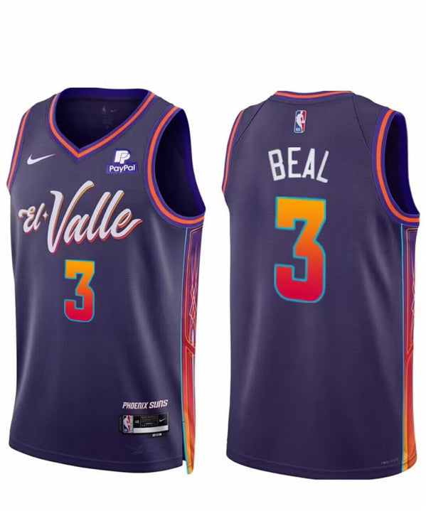 Bradley Beal Phoenix Suns purple City Edition jersey