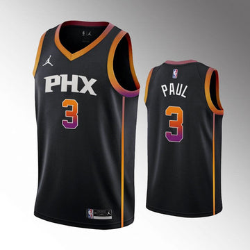 Chris Paul Balck Basketball Phoenix Suns jersey