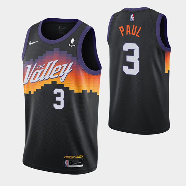 Chris Paul Phoenix Suns black City Edition jersey