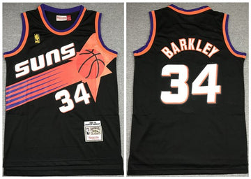 Charles Barkley Phoenix Suns black Throwback jersey