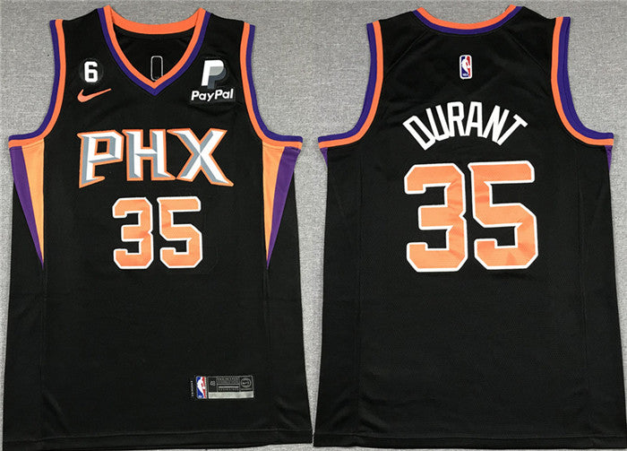 Kevin Durant Balck With Phoenix Suns jersey
