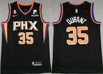 Kevin Durant Balck With Phoenix Suns jersey