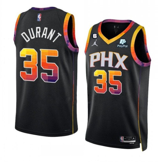 Kevin Durant Phoenix Suns black jersey