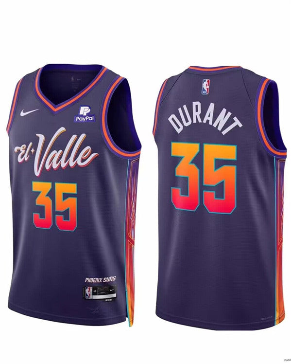 Kevin Durant Phoenix Suns purple City Edition jersey