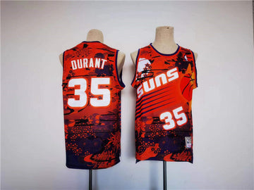 Kevin Durant Phoenix Suns red Throwback jersey