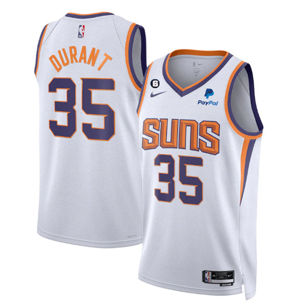 Kevin Durant Phoenix Suns white jersey