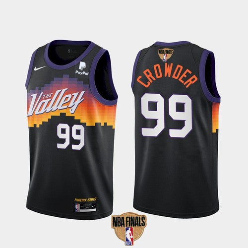 Jae Crowder Phoenix Suns black City Edition jersey
