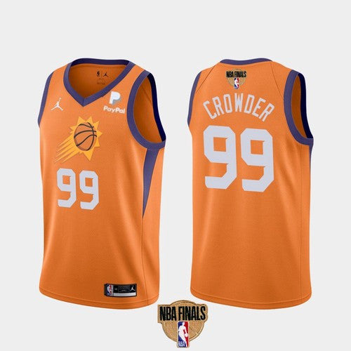 Jae Crowder Phoenix Suns orange jersey