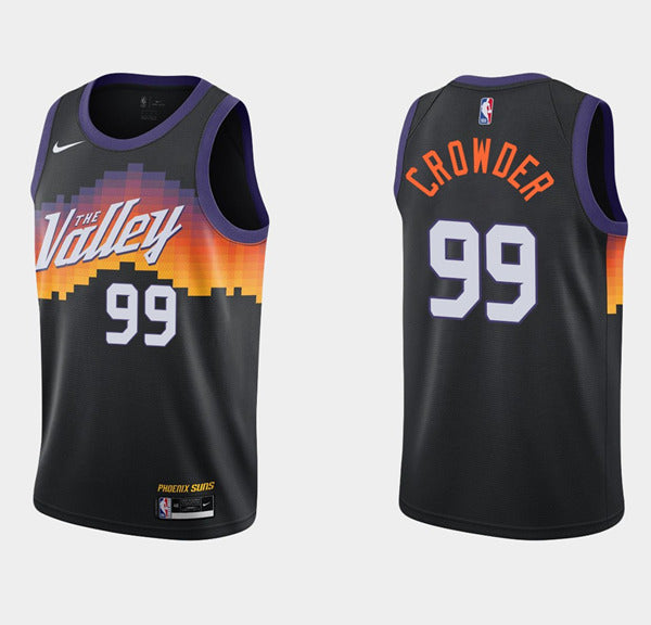 Jae Crowder Phoenix Suns black City Edition jersey
