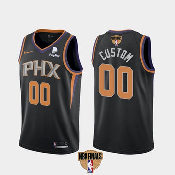Custom Phoenix Suns black jersey